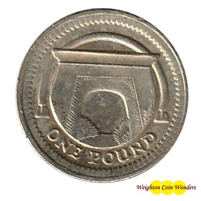 2006 £1 Coin - Egyptian Arch Bridge